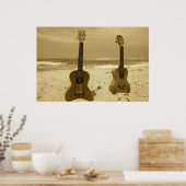 Poster Pair o' Ukes (Cuisine)
