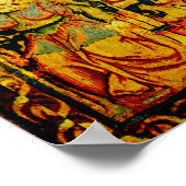 POSTER PAIRE DE CERVEAUX EN DÉVERSEMENT, FLEURS D'IMAGINA (Coin)