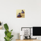 Poster Paire de chiens de cloisonne chinois, 18ème siècle (Bureau à domicile)