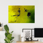 Poster Paire de danse (Bureau à domicile)