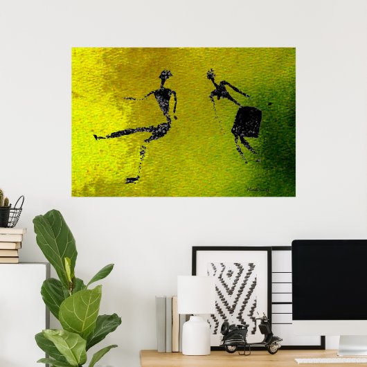 Poster Paire de danse (Bureau à domicile)