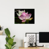 Poster Paire de fleurs de lotus II (Bureau à domicile)