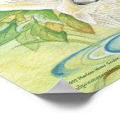 Poster Paire de grues Imprimer (Coin)