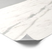 Poster Paire de ski rouge debout dans la neige (Coin)