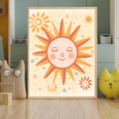 Poster paisible Sun Nursery Wall Art