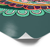 Poster Paisley Patterning (Coin)
