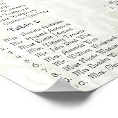 Poster Paisley Peacock Couleurs Réception Carte de siège (Coin)