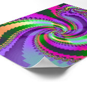 Poster Paisley Spiral (Coin)