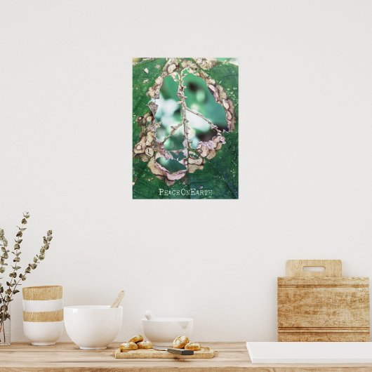 Poster paix (Cuisine)