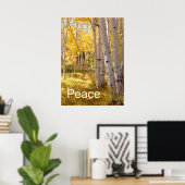 Poster Paix (Bureau à domicile)