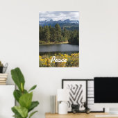 Poster Paix (Bureau à domicile)