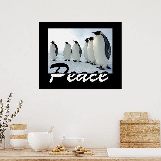 Poster Paix (Cuisine)