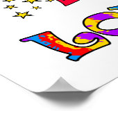 POSTER PAIX & AMOUR (Coin)