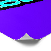 Poster Paix, Amour, Basket-ball ; Rétro (Coin)