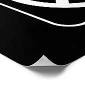 Poster Paix Amour Bonheur (Coin)