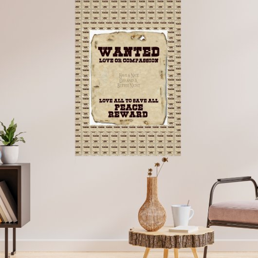 Poster Paix Amour et Unité (Salon 3)
