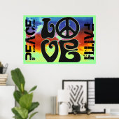 POSTER PAIX AMOUR FOI (Bureau à domicile)