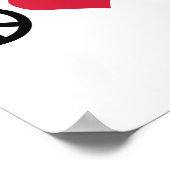 Poster Paix, Amour & Pi (Coin)