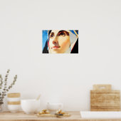 Poster Paix dans son regard (Cuisine)