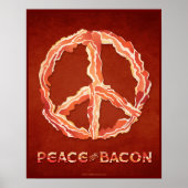 Poster Paix de Bacon (Devant)