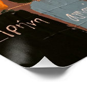 Poster Paix en 24 langues (Coin)