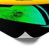 Poster Paix et Amour (Coin)