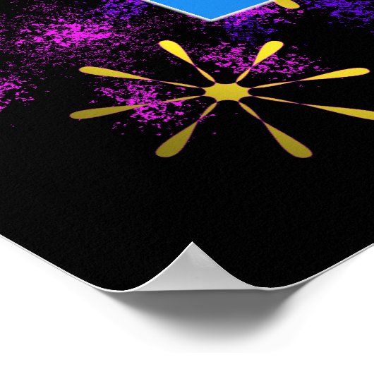 Poster Paix et Amour (Coin)