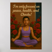 Poster Paix et contrôles (Devant)