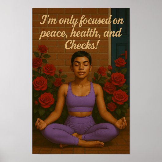 Poster Paix et contrôles (Devant)