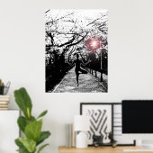 Poster Paix et équilibre - Oeuvre de Yoga (Bureau à domicile)