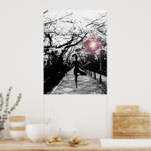 Poster Paix et équilibre - Oeuvre de Yoga (Cuisine)