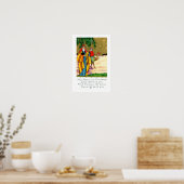 Poster Paix et joie de Noël (Cuisine)