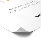 Poster Paix le fruit de l'affiche spirituelle (Coin)