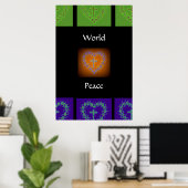 POSTER PAIX MONDIALE (Bureau à domicile)