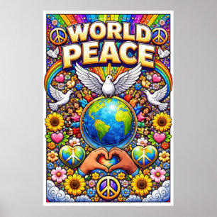 POSTER PAIX MONDIALE