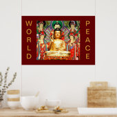 POSTER PAIX MONDIALE (Cuisine)
