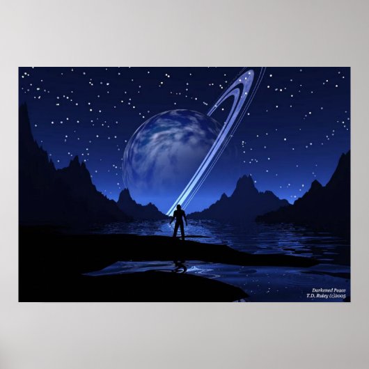 Poster Paix obscurcie (Devant)