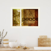 Poster Paix | Philippiens 4:7 (Cuisine)