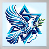 Poster Paix pour Israël (Devant)