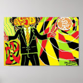 Poster Paix/Rasta (Devant)