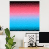 Poster Paix ~ Soleil (Bureau à domicile)