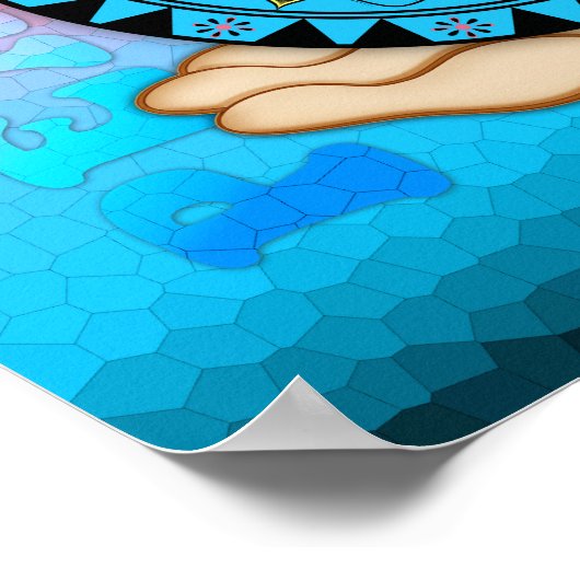 Poster Paix ~ Soleil (Coin)