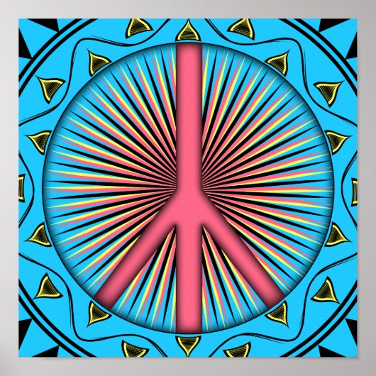 Poster Paix ~ Soleil (Devant)