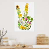 Poster Paix sur papier (Cuisine)