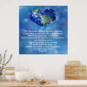 Poster Paix sur Terre (Cuisine)