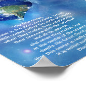 Poster Paix sur Terre (Coin)