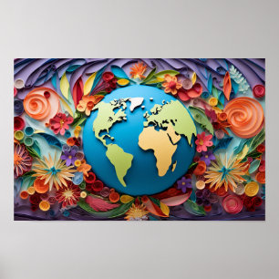 Poster Paix sur Terre