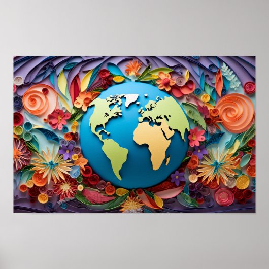Poster Paix sur Terre (Devant)