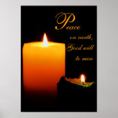 Poster Paix, sur Terre, Bonne volonté aux hommes (Devant)