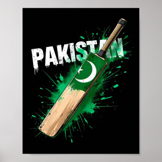 Poster Pakistan Cricket T 1 (Devant)